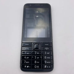 Full Complete Mobile Phone Housing Cover Case+English Keypad for Nokia 230 230ds RM-1172 RM-1126