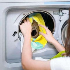 2/1PCS Shoe Washing Bag Washing Machine Laundry Bags with Zipper Closure Shoes Cleaning Bags Shoes Laundry Fluffy Fibers Sneaker