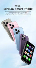 هاتف ذكي صغير SERVO 15SE يعمل بنظام Android 3G WCDMA ونقطة اتصال WiFi ومتجر Play وشاشة 3.0 بوصة وهواتف ذكية صغيرة الحجم وشريحة SIM في وضع الاستعداد