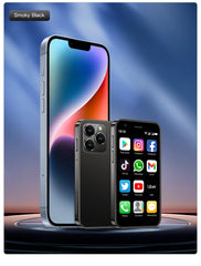 هاتف SOYES XS16 Mini 4G LTE صغير الحجم، ذاكرة وصول عشوائي 3 جيجابايت، سعة تخزين 64 جيجابايت، نظام تشغيل Android10.0، شاشة 3 بوصات، كاميرا 5 ميجابكسل، شريحتي اتصال، متجر Play، واتساب