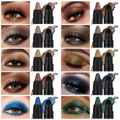 1PC Eye Brightening, Sponge Tip, Easy To Apply, Even and Smooth, 2-in-1 Eye Shadow Stick, Perfect for Music Festivals