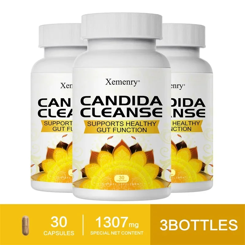 Candida Cleanse Capsule - Gut Health, Intestinal Cleansing and Detoxification, Botanical