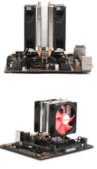 CPU Air Cooler X79 X99 3Pin/4Pin PWM Processor Cooling Fan For Intel LGA 1366 1151 1155 1200 1700 2011 AMD AM3 AM4 AM5