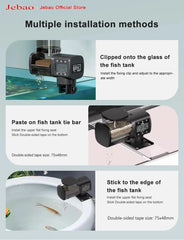 Jebao Jecod New Aquarium Fish Tank Feeder Intelligent Automatic Feeder Digital Timing Wifi Wireless Remote Control Fish Feeding