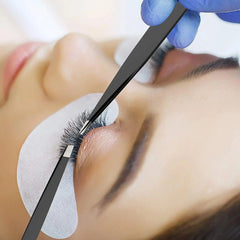 4Pcs Tweezers Set - Professional Stainless Steel Tweezers for Eyebrows - Great Precision for Facial Hair, Splinter and Ingrown