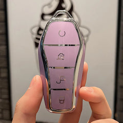 4 Buttons TPU Car Key Case for BYD Atto 3 Han EV Dolphin Remote Control Protect Cover Auto Accessories
