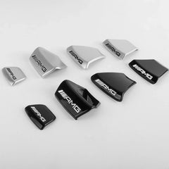 ABS Car Steering Wheel Emblem Sticker Interior Badge Decoration for Mercedes Benz W205 W168 W108 AMG W176 W204 W212 GLC CLA GLA