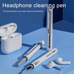 3 in 1 Sliding Cleaning Pen for  Earphones Brush for Airpods 3 Pro Series Case Headsets Cleaners Earbuds Cleaning Tools