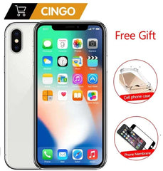 Original iPhone X 3GB RAM 64GB 256GB ROM 5.8" iOS Hexa core 12.0MP Unlocked  LTE Mobile Phone iphonex iphone x