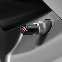 4Pcs Car Styling 3D Aluminum Metal Car Wheel Tire Air Valve Caps Cover For Audi A3 A4 b6 b8 b7 A6 A8 S Line S3 S4 S6 Q3 Q5 Q7 Q8