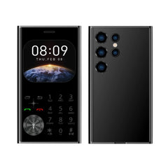 Credit Card Size Mini Phone Unlocked Dual SIM Ultra Thin 2.0" Display Pocket Cellphone Voice Changer Speed Dial Flashlight
