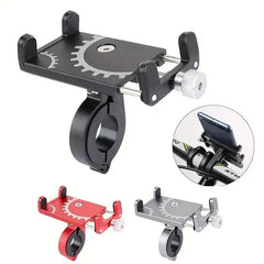 Bicycle Universal Phone Holder Mount Mobile Cell GPS Metal Riding MTB Motorcycle Stand Bracket Bike Moto Handlebar Antislip Clip