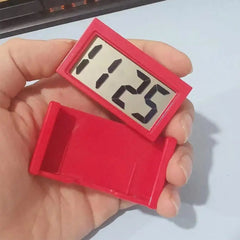 Mini Digital Clock Large Screen Car Dashboard Electronic Clock Self-adhesive Mini Clock Car Clock For Truck Dashboard