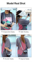 Camera Shoulder Strap Lanyard Universal for Nikon Panasonic Canon Leica Sony Pentax Fujifilm  Neck Strap A7M4 A7C Fuji XT20 XS10