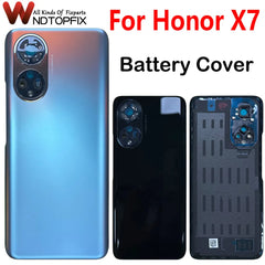 Back Door Battery Cover Housing Case For Honor X7 CMA-LX1 CMA-LX2 Rear Cover Repair Parts