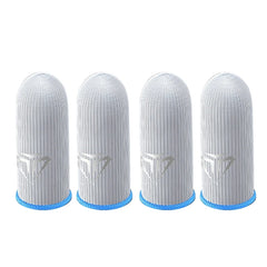 2 Pcs Mobile Game Fingertip Gloves Sweatproof Anti-slip Touch Screen Finger Sleeve Breathable Gaming Fingertip Cover For Gamer