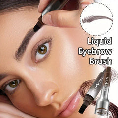 1 PC 3D Eyebrow Gel Dyeing Cream with Brush Long-lasting Air-cushion Dye Brows Tint Long-lasting Natural Makeup Eyebrow Enhancer