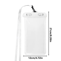 Cell Phone Waterproof Pouch Waterproof Cell Phone Case Dry Bag Touchscreen Function Transparent For Travel Rainy Cruise Ship