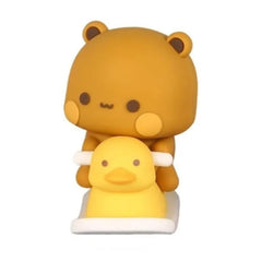 Cute Bubu Dudu Panda Bear Figure Kawaii Cartoon Panda Model Creative Exciting Spring Animal Car Ornaments