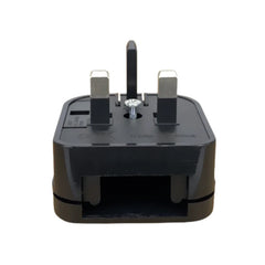 EU to UK plug adapter box type round two pins 4.0mm convert to 3 pins conversion electric power plug Shaver plug with fused 13A