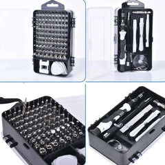 115 in 1 Multifunctional Precision Magnetic Screwdriver Set Computer PC Mobile Phone Equipment Repair Screwdrive Kit Hand Tools