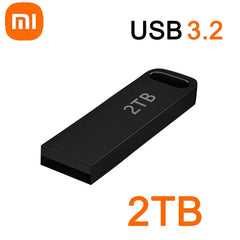 محرك أقراص فلاش USB 3.2 عالي السرعة من شاومي بسعة 2 تيرابايت، محرك أقراص USB محمول مقاوم للماء بسعة 1 تيرابايت و512 جيجابايت و256 جيجابايت، جديد