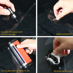 Car Windshield Cracked Repair Tool DIY Car Window Phone Screen Repair Kit Glass Curing Glue Auto Glass Scratch Crack Restore