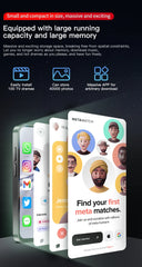هاتف SOYES XS19 Pro الذكي بذاكرة وصول عشوائي (RAM) سعة 4 جيجابايت وذاكرة قراءة فقط سعة 64 جيجابايت ونظام تشغيل أندرويد 12.0 وبطارية 1950 مللي أمبير في الساعة وخاصية التعرف على الوجه وشبكة الجيل الرابع LTE من النوع C وتقنية OTG وشاشة 3.88 بوصة وهاتف صغير