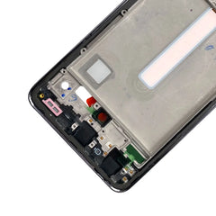 NEW For Samsung A33 A52 A52S A72 A52 5G A54 A73 Front Housing LCD Frame Bezel Plate Replacement Repair Part With Side Button