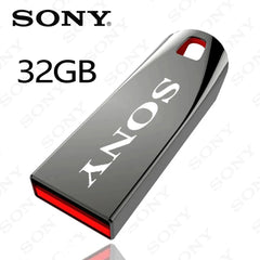 محرك أقراص فلاش USB 3.0 أصلي من سوني بسعة 2 تيرابايت، محرك أقراص محمول معدني عالي السرعة بسعة 1 تيرابايت و32 جيجابايت، محرك أقراص USB محمول مقاوم للماء