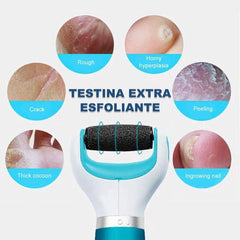 Electric Foot File Vacuum Callus Cleaning and Grinding Foot Treatment Tool Hard Dead Skin Cleaning and Remover Foot Care