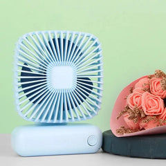 Desktop Desktop Small Fan Mini Handheld Usb Three Speed Cool Air Car Home Office Portable Quiet Outdoor Simple Portable Summer