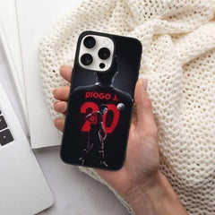 Diogo Jota Soccer Football Phone Case For iPhone 15 Pro TPU Shockproof Phone Cover
