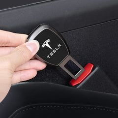 Car Seat Belt Plugs Security Extender Interior Accessories For Tesla model 3 model X Y style Roadster