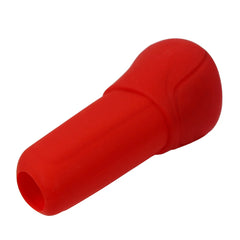 Gear Head Shift knob Cover Car Hand Brake Covers Handbrake Grips Gear Shift Collars Durable Silicone Interior Accessories