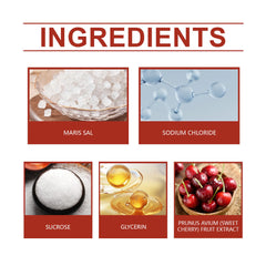 Cherry Sugar Body Scrub - Gentle Exfoliator For Smooth Skin - Hydrating & Nourishing - Sweet Scented Body Polish