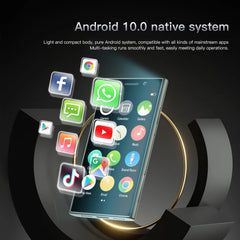 هاتف ذكي أصلي SERVO S24 Mini 4G Cellular GPS Android 10.0 التعرف على الوجه 2 جيجابايت / 16 جيجابايت 2000 مللي أمبير في الساعة شاشة 3 بوصات هواتف محمولة صغيرة