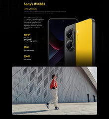 Global Version POCO X7 Pro Smartphone Dimensity 8400-Ultra 6000mAh 90W HyperCharge 6.67" AMOLED display NFC Xiaomi HyperOS 2