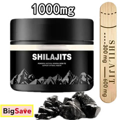 1000mg Pure Shilajit Resin Mineral Supplements Himalaya Original with 85+ Trace Minerals Fulvic Acid for Beauty Health Wholesale