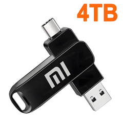 Xiaomi USB 3.2 16TB USB Flash Drive Memory Type-c 2-In-1 8TB 16TB OTG Pendrive 4TB High Speed Flash Disk 2TB For Computer Laptop