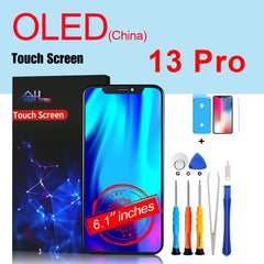 PINZHENG High Quality Screen INCELL LCD OLED For iPhone 14 Pro 15 Plus 13 Pro Max Display For iPhone Replacement With Tools