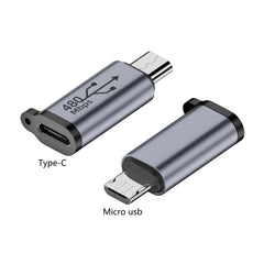 محول موصل Type C أنثى إلى Mini USB/Type C أنثى إلى Micro USB/Micro USB أنثى إلى Type C/Micro USB أنثى إلى Mini USB
