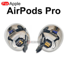 Aocarmo For AirPods Pro A2190 A2084 A2083 Top Housing Case With Noise Reduction Microphone Mic Light Sensor Flex Cable With Mesh