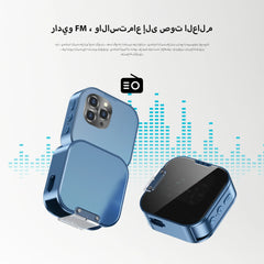 هاتف SERVO i19 صغير الحجم يعمل باللمس مع خاصية الاستعداد وبطاقة SIM مزدوجة ومشغل MP4 وخاصية Magic Voice 2G وشاشة صغيرة دوارة