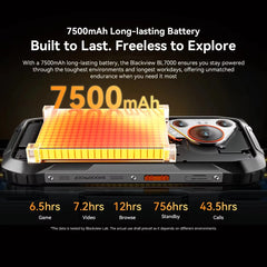 2025 NEW BLACKVIEW BL7000 5G Rugged Smartphone 24(8+16)GB 256GB Cerllphone 6.78" HD+2.4K Display 120Hz, Android 15 AI Smartphone