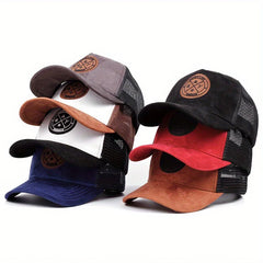 قبعة بيسبول صيفية شبكية للنساء والرجال من ENJOY LIFE مع رقعة حروف Snapback قبعة كاجوال قابلة للتنفس للجنسين قبعات سائقي الشاحنات في الشارع الهيب هوب