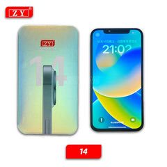 100% A ZY Incell لـ iPhone X XS Max 11 12 Pro Max 12Mini 13 Mini 14Plus مجموعة محول رقمي لشاشة اللمس LCD بديلة