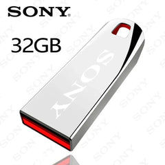 محرك أقراص فلاش USB 3.0 أصلي من سوني بسعة 2 تيرابايت، محرك أقراص محمول معدني عالي السرعة بسعة 1 تيرابايت و32 جيجابايت، محرك أقراص USB محمول مقاوم للماء