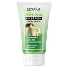 Face Body Scrub Exfoliating Aloe Vera Coconut Turmeric Oil Control Exfoliating deep cleaning moisturizing Skincare