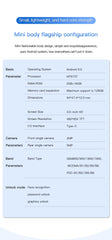 SOYES XS17 Pro 3.0" Mini Smart Phone Android9.0 Face ID 2GB RAM 16GB ROM Dual SIM Standby GPS 1950mAh 3G Small Phone